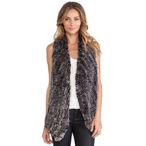 Elliatt Rabbit Fur Vest